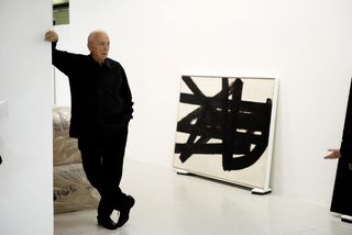 Pierre Soulages (photo de Vincent Cunillère)